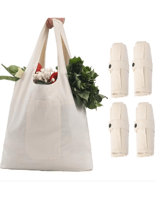 Foldable tote bag