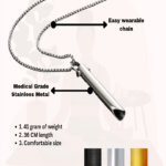 Breath Necklace Silver