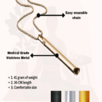 Breath Necklace Gold